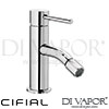 Cifial 32410MI U Mini Round Mono Bidet Mixer Tap Spare Parts